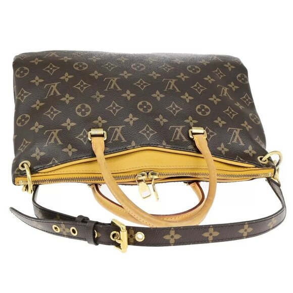LOUIS VUITTON Pallas 2Way Shoulder Hand Bag Monogram Leather SN - Picture 6 of 16